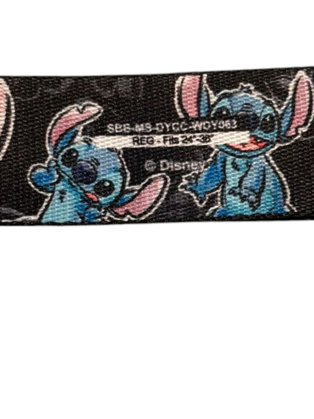 Buckle-Down Stitch Poses Seatbelt Belt - Lilo & Stitch